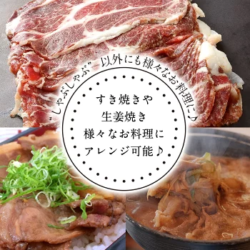 カナダ産 猪肉 肩ロース しゃぶしゃぶ用（1.5mmスライス）　約1.2kg（300g×4） ［冷凍］【3～4営業日以内に出荷】