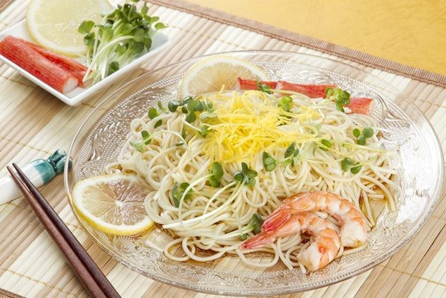 冷やし中華　お取り寄せ　レモン味　＆　かぼす味　2種6人前　甘酸っぱいレモン醤油味　爽やかなカボス味　冷し中華　セット　冷麺　お試しグルメギフト