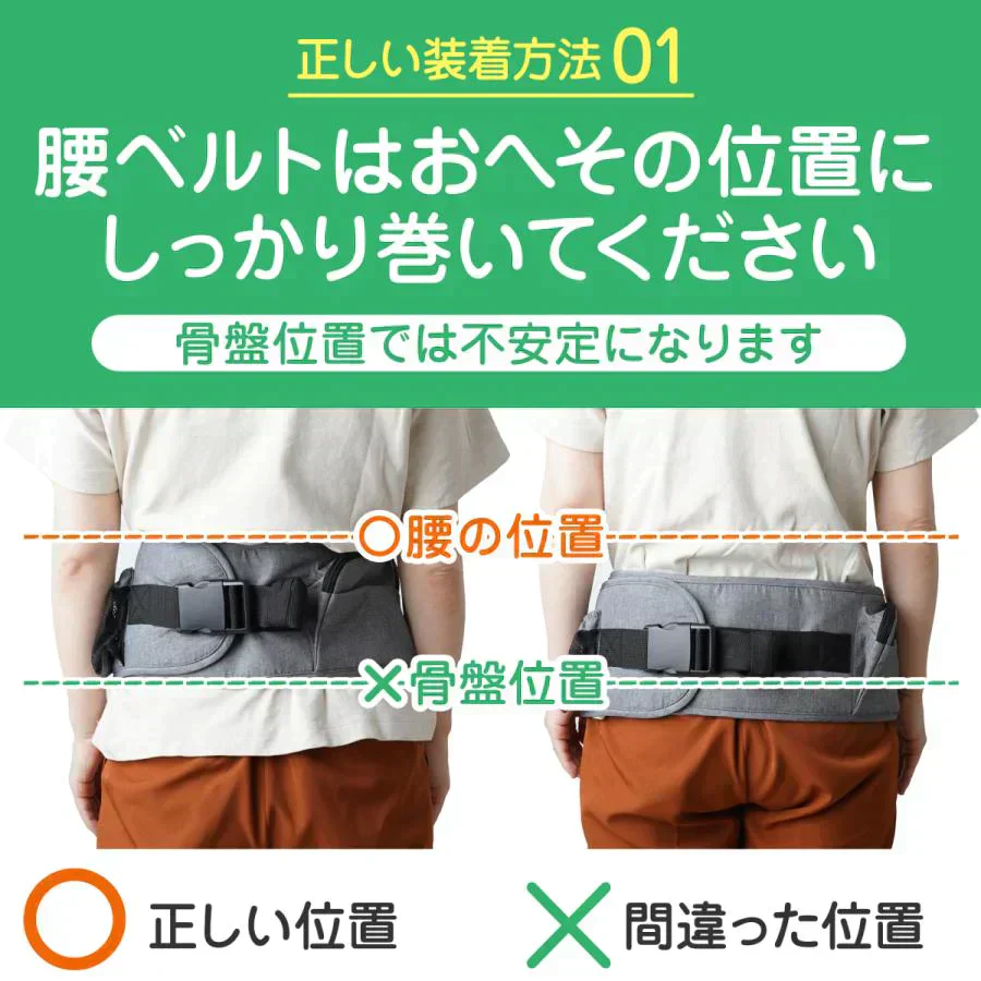 【保育士推薦】ヒップシート 抱っこ紐 抱っこひも だっこひも 滑り止め付 ウエストポーチ 赤ちゃん Plaisiureux（プレジュール）ダークグレー