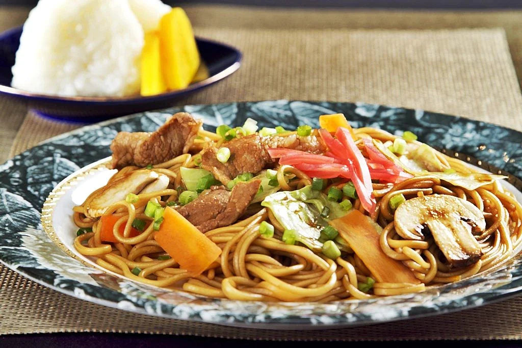濃厚Wソース　焼きそば　お取り寄せ　本場九州　細麺タイプ 6人前セット　ノンフライ ストレート麺　メール便商品　お試しグルメギフト
