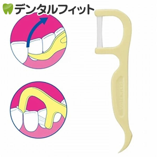 フロス ピック エビス 幅広フロス 30本入り【メール便送料無料】