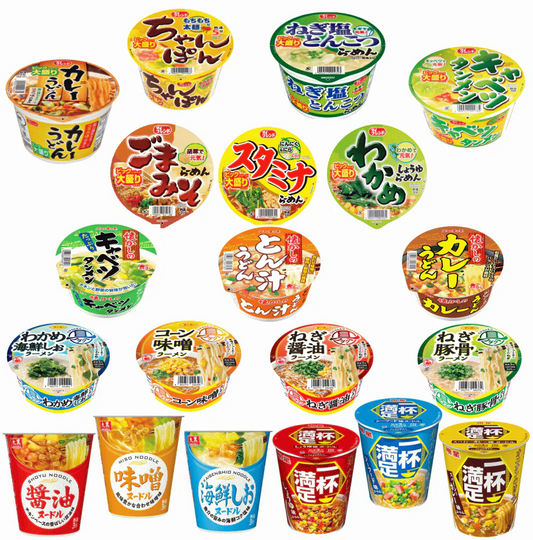 【カップ麵Re】【腹ペコ男子も大満足！大盛カップ麺の決定版！】ビッグ10個 レギュラーサイズ10種の20個セット 関東圏送料無料