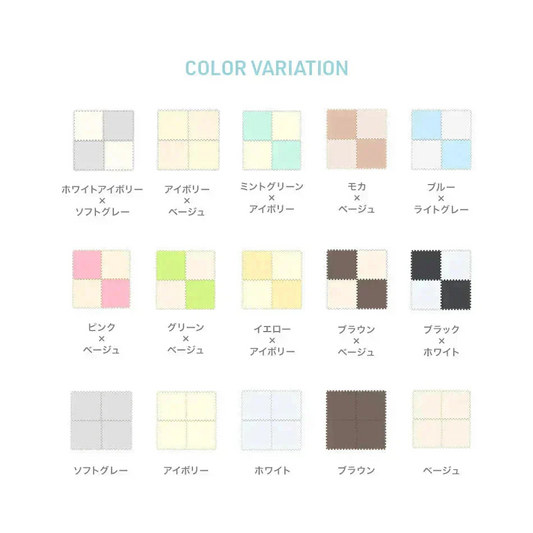 【予約商品：10月上旬（～10日までに発送）】【ホワイト×ブラック】【16枚セット】7物質検査 1級防音 ジョイントマット 大判 3畳 16枚 60cm サイドパーツ付 プレイマット カラフル 単色 床暖房対応 抗菌 防臭 PE フロアマット キッズマット キッズ マット ベビーマット 赤ちゃん ジョイント おしゃれ 送料無料
