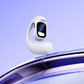 【左右耳兼用】ワイヤレスイヤホン 片耳 bluetooth5.4 180度回転 耳掛け式 IPX6防水 Hi-Fi高音質 ブルートゥースイヤホン type-C充電 耳を塞がない LED電力表示 快適 iPhone/Android適用 ハンズフリー w677D(ホワイトpro)