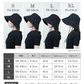 【Lサイズ】【ブラック】【ロングタイプ】　帽子 完全遮光 遮光100% UVカット レディース 大きいサイズ つば広 折りたたみ ハット 自転車 飛ばない 日よけ かぶる日傘 運動会 旅行 レジャー 買い物 ガーデニング あご紐 小顔効果