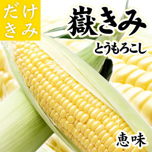 嶽きみ (だけきみ) 青森県産とうもろこし 恵味 2Lサイズ 20本