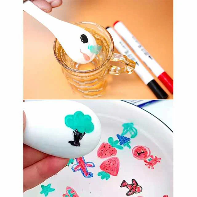 即納 フローティングペン 水中でのDIY描画落書き 水フローティングペン ホワイトボード消しゴム スプーンと消しゴム付き 水落書きペン おもちゃギフト