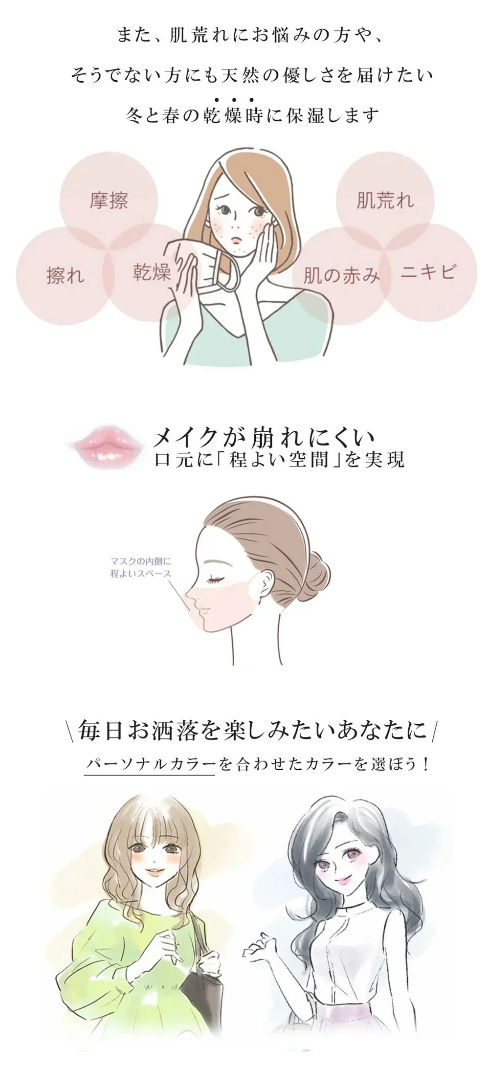 【グレージュ・40枚入】＼3Dマスク・通気性改良・美容医師監修／3dマスク 薄型マスク 3D マスク 不織布 マスク フィット感 立体 マスク 不織布 敏感肌 血色マスク チークマスク 耳が痛くならない 通気性改良 3層 高保湿 飛沫防止 バイカラー カラーマスク 使い捨て 小顔チークマスク 耳が痛くならない PM2.5 飛沫防止 呼吸しやすい