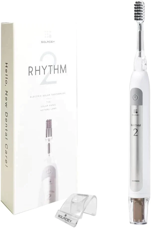 訳アリ　ソラデー　リズム２　 SOLADEY RHYTHM 2 (スノーホワイト) 電動歯ブラシ