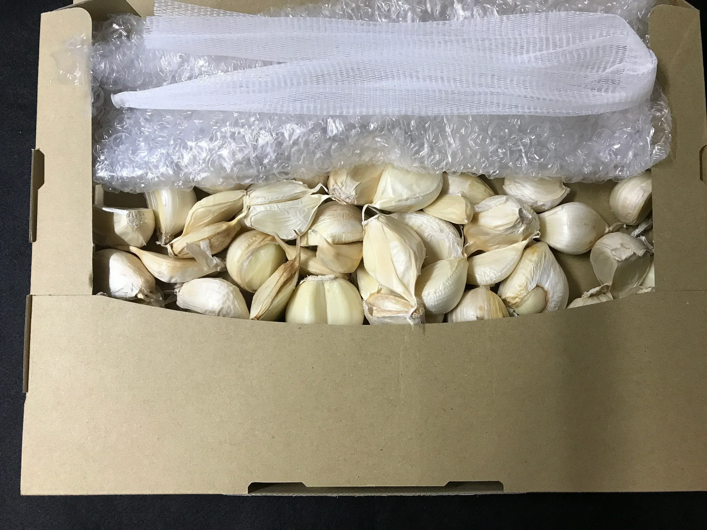 【わけあり品】青森県産ホワイト六片種にんにく 令和5年度産 新物 バラ 500g【高糖度】