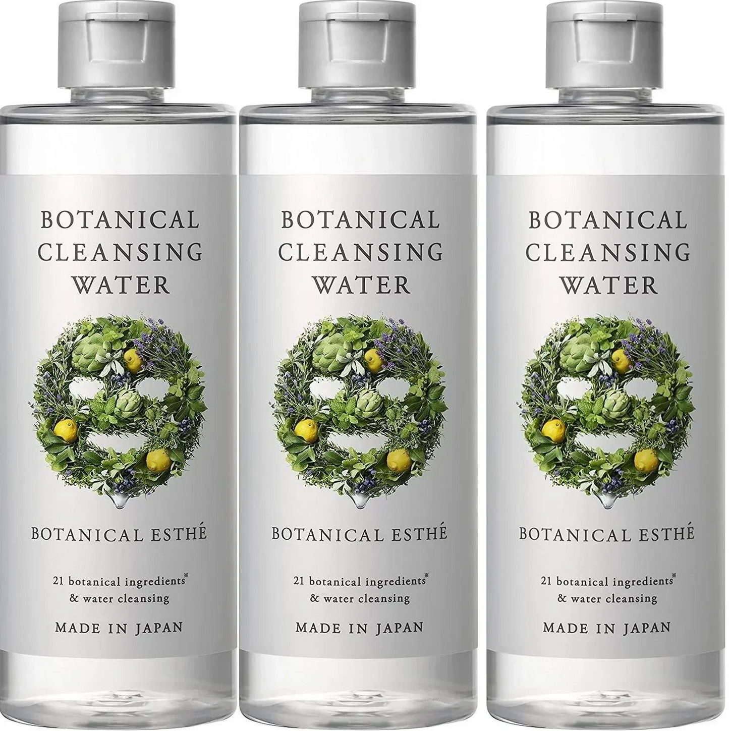 3本セット ボタニカルエステ BOTANICAL ESTHE ボタニカルクレンジングウォーター 300ml クレンジング 化粧水 美容液 角質ケア くすみ w洗顔不要 メイク落とし 化粧落とし オイルフリー オーガニック 成分 日本製 毛穴 毛穴ケア 引き締め リフトアップ ダブル洗顔不要