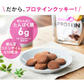 【カートアップNG】プロテインクッキー チョコ味 250g
