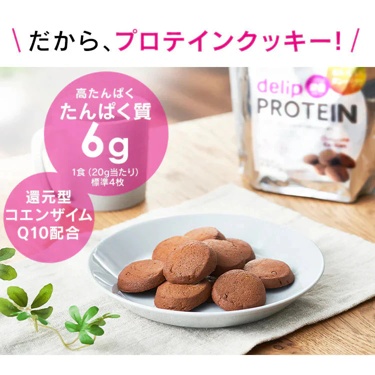 【カートアップNG】プロテインクッキー チョコ味 250g
