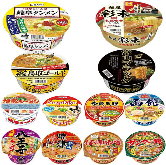 【改廃のお知らせ】 ザワつく金曜日 ざわつく金曜日 入選 ご当地カップ麺 特集 12食セット