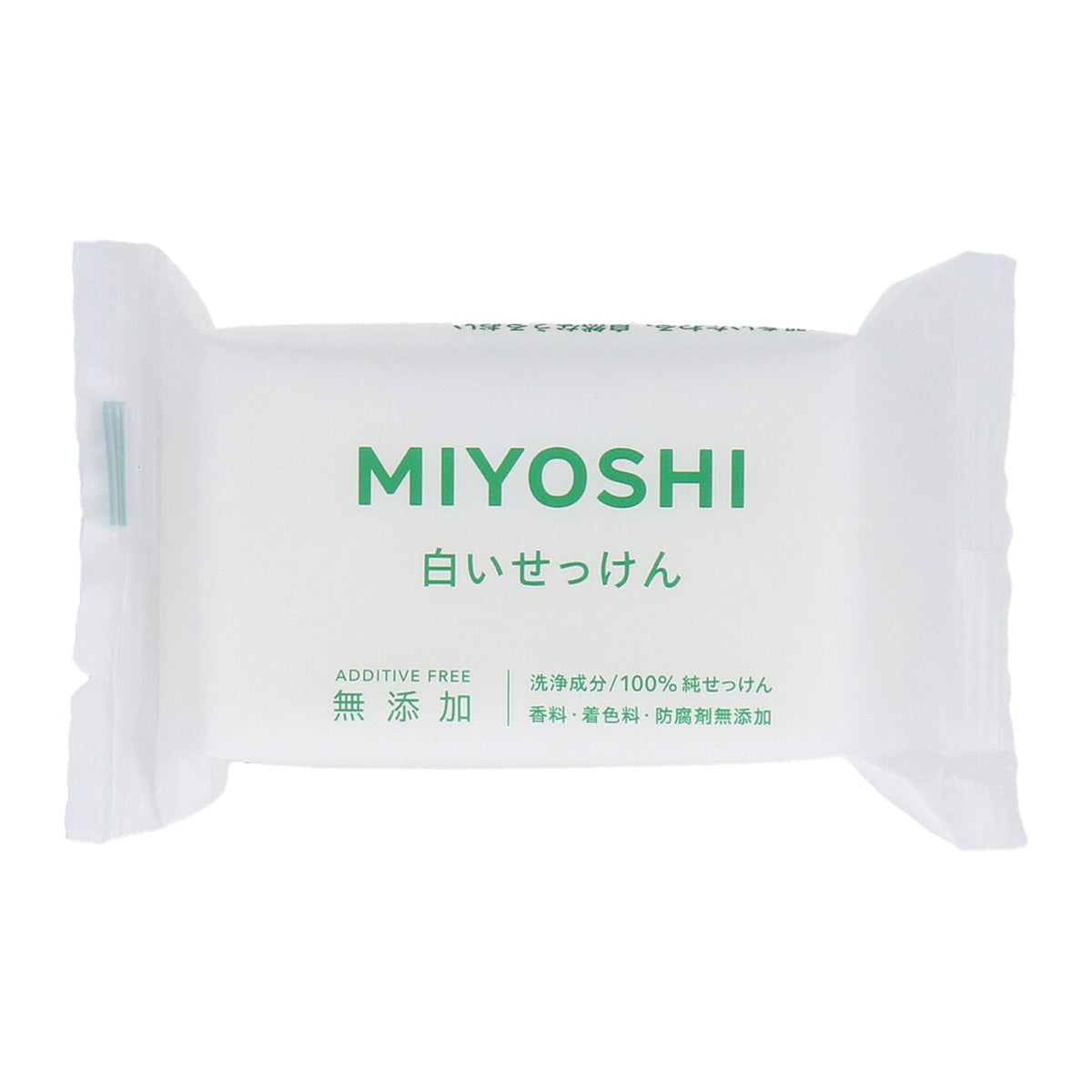 ミヨシ石鹸 白いせっけん 1P 108gＸ20個