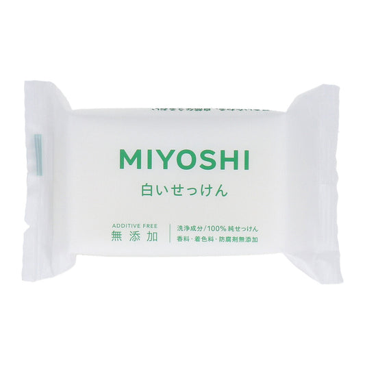 ミヨシ石鹸 白いせっけん 1P 108gＸ20個