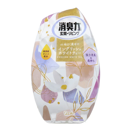 室内用消臭剤 エステー お部屋の消臭力 玄関／リビング用 イングリッシュホワイトティー 400mL X3個