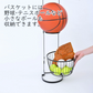 ボールお片付けラック（バスケット付）◆ 玄関 倉庫 収納 バスケットボール サッカーボール 野球ボール テニスボール 子ども遊具 傘 ラックタイプ バスケット付き 入園 入学 男の子 球技 ボール 片付け 整理 男児 ボールラック 新生活応援