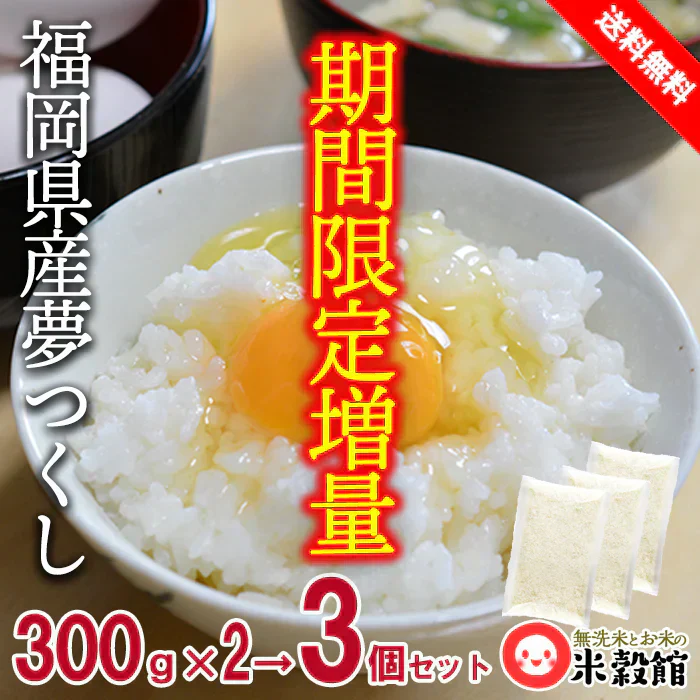 【今だけ増量】900g 研ぐお米 国内産単一原料米 300g×3個セット 小分け 2合パック×3 令和7年産 ゆうパケット発送 送料無料1005