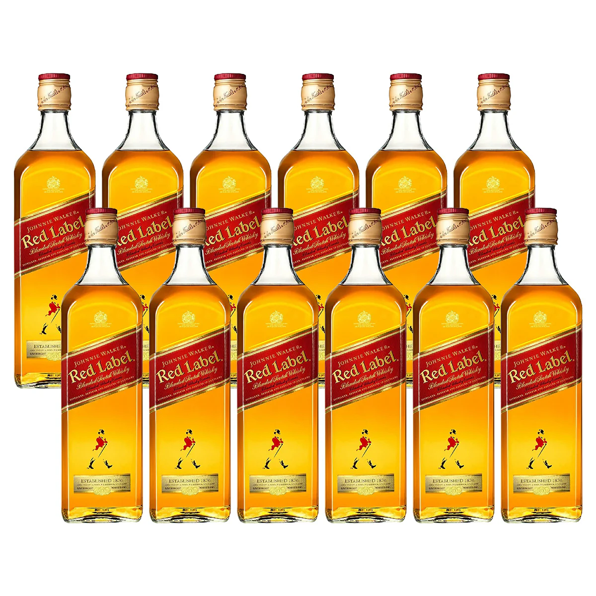 【送料無料】ウィスキー キリン ジョニーウォーカー レッドラベル 1000ml 1L×12本【ジョニ赤】【北海道・沖縄県・東北・四国・九州地方は必ず送料が掛かります】