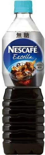【送料無料】ネスカフェ エクセラ ボトルコーヒー 無糖 900ml×12本/1ケース