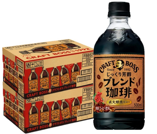 【送料無料】サントリー クラフトボス ブレンド珈琲 500ml×2ケース/48本
