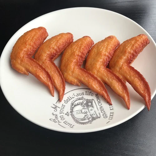 食品サンプル 手羽先 5個セット 本物そっくり 実物大 唐揚げ おままごと 超リアル