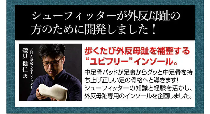ガイハンインソール ・LLサイズ【外反母趾専用　インソール　ユビフリー　根本から補整　長時間　旅行　理想のアーチ　シューフィッター　足の専門家】中敷き 腰痛 骨盤 姿勢 衝撃吸収 腰らくインソール 骨格補正 衝撃吸収 アーチ アーチサポート 高反発 ハニカムゲル 姿勢矯正 靴脱げ防止 グッズ おすすめ 通販 人気