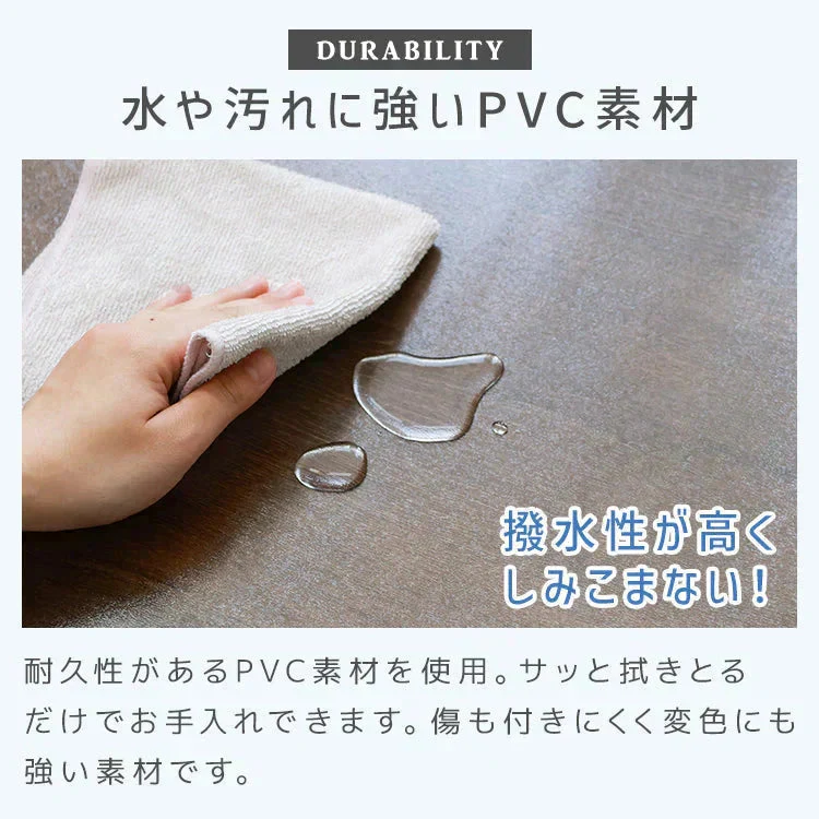 【予約商品：10月中旬（～20日までに発送）】【Sサイズ】冷蔵庫マット クリア 透明 傷防止マット 床保護シート 53×62cm 65×70cm 70×75cm 冷蔵庫 ～300L ～500L ～600L 下敷き PVCマット クリアマット 透明マット キッチンマット 洗濯機マット フローリング 床 保護マット 床暖房対応
