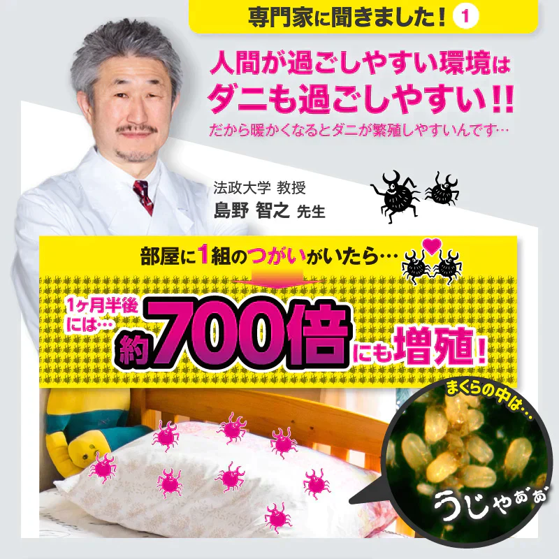 さよならダニー2個セット ダニ取りシート ダニ取り ダニ捕り ダニ捕獲シート ダニ退治 ダニ対策 ダニ駆除 ダニ除け ダニ