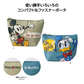 【2個セット】ミッキー＆ドナルド コンパクトポーチ　ディズニー