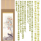 開運掛軸 【消災南天白雀図】 久我直哉筆 [ 収納箱 10年保証 品質保証付き 開運掛軸 厄除け 開運 国産 国内産 受注生産 床の間 和風 掛け軸 日本製 名画 縁起物 プレゼント 画寸 送料無料 ]