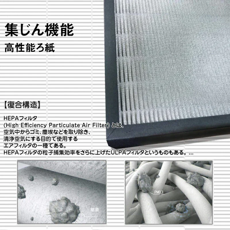 パナソニック(Panaconic)互換品 F-ZXJL40 加湿空気清浄機交換用集じん・脱臭一体型フィルター 集じん脱臭フィルター 空気清浄機交換用 集塵脱臭フィルター 1枚入り 互換品 非純正 (FZXJL40)