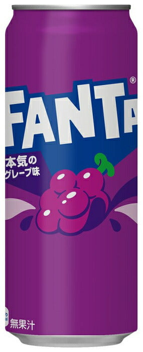 コカ・コーラ ファンタ グレープ 500ml 缶 24本入 炭酸飲料 FANTA タンサン