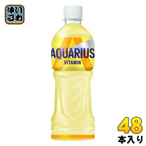 コカ・コーラ アクエリアス ビタミン 500ml ペットボトル 48本 (24本入×2 まとめ買い)  コカ・コーラ スポーツドリンク 熱中症対策