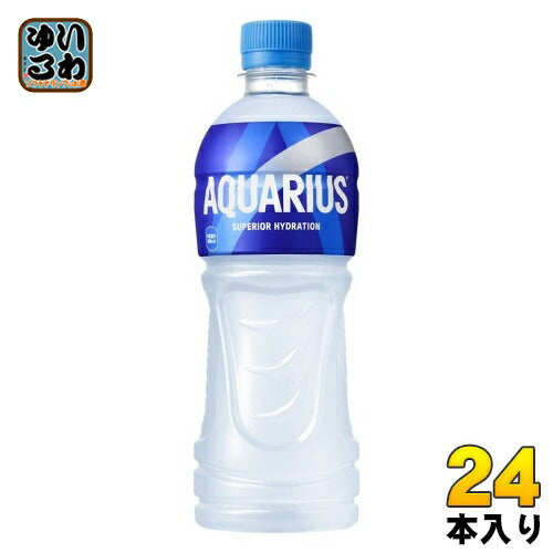 コカ・コーラ アクエリアス 500ml ペットボトル 24本入 スポーツドリンク 熱中症対策 冷凍兼用