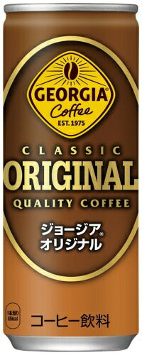 コカ・コーラ ジョージア オリジナル 250g 缶 30本入 缶コーヒー コーヒー 加糖 〔コーヒー〕