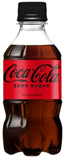 コカ・コーラ ゼロシュガー 300ml ペットボトル 72本 (24本入×3 まとめ買い) 炭酸飲料 無糖