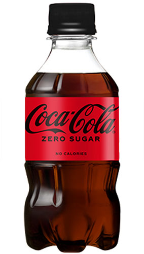 コカ・コーラ ゼロシュガー 300ml ペットボトル 24本入 〔炭酸飲料 無糖〕