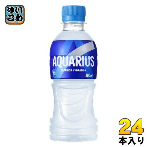 コカ・コーラ アクエリアス 300ml ペットボトル 24本入 スポーツドリンク 熱中症対策