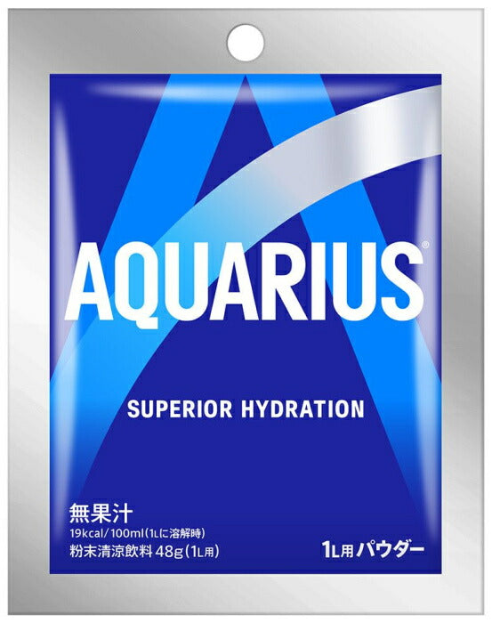 コカ・コーラ アクエリアス 48g (1L用 パウダー) 30袋入 スポーツドリンク 熱中症対策 粉末 水分補給