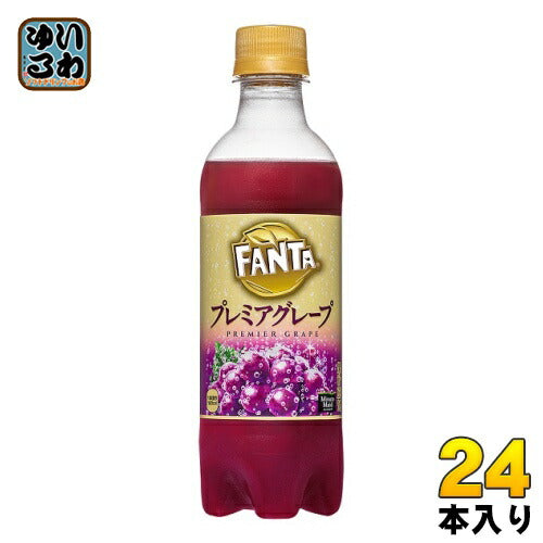 コカ・コーラ ファンタ プレミア グレープ 380ml ペットボトル 24本入 〔炭酸飲料〕