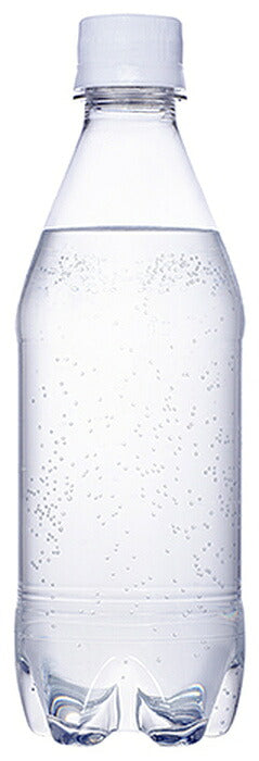コカ・コーラ カナダドライ ザ タンサン ストロング ラベルレス 430ml ペットボトル 48本 (24本入×2 まとめ買い) 炭酸水 ゼロカロリー 無糖 ノンカフェイン 強炭酸水 ラベルなし 〔炭酸水 炭酸飲料〕