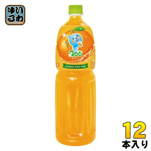 コカ・コーラ ミニッツメイド Qoo クー みかん 1.5L ペットボトル 12本 (6本入×2 まとめ買い)