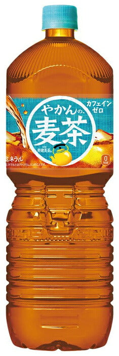 コカ・コーラ やかんの麦茶 from 爽健美茶 2L ペットボトル 6本入 お茶 むぎちゃ 麦ちゃ むぎ茶 大容量 カフェインゼロ