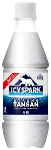 コカ・コーラ アイシー・スパーク from カナダドライ 430ml ペットボトル 24本入 炭酸水 タンサン アイシースパーク