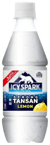 コカ・コーラ アイシー・スパーク from カナダドライ レモン 430ml ペットボトル 48本 (24本入×2 まとめ買い) 炭酸水 タンサン アイシースパーク