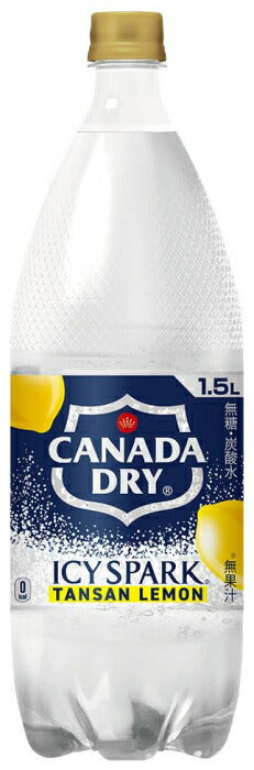 コカ・コーラ アイシー・スパーク フロム カナダドライ レモン 1.5L ペットボトル12本 (6本入×2 まとめ買い) 炭酸水 タンサン アイシースパーク