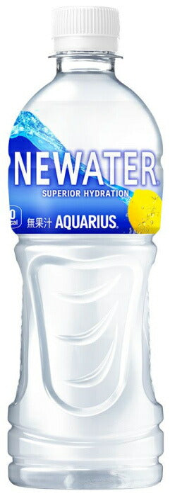 コカ・コーラ アクエリアス NEWATER ニューウォーター 500ml ペットボトル 24本入 スポーツドリンク 熱中症対策 カロリーゼロ 糖質ゼロ 水分補給