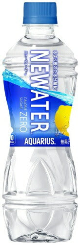 コカ・コーラ アクエリアス NEWATER ニューウォーター 500ml ペットボトル 24本入 スポーツドリンク 熱中症対策 カロリーゼロ 糖質ゼロ